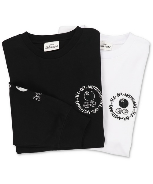 BALR.⭐️長袖Tシャツ ブラック ロゴ シンプル モノトーン 高級感 季節 BLACK PRINT L/S TEE / ロンT / 半袖 / 前面 / プリント / カジュアル