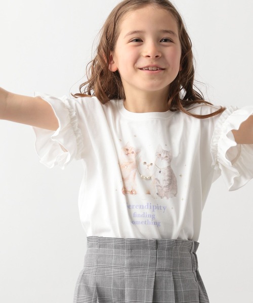 GLOBAL WORK（グローバルワーク）の「ヘビロッTEE／モチーフ半袖/162620（Tシャツ/カットソー・キッズ・パープル/サックスブルー系1/サックスブルー系2/ミント/サックスブルー系/オフホワイト/ブラック/ホワイト系その他2/ネイビー/ダークブルー・100cm/110cm/120cm/130cm/140cm/150cm/160cm）」の2枚目の写真