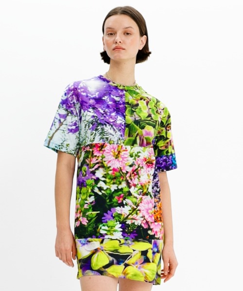 Desigual（デシグアル）の「Desigual x M / mika ninagawa ショートスリーブ ワンピース（ワンピース・レディース・マルチ・S/L/M）」の6枚目の写真