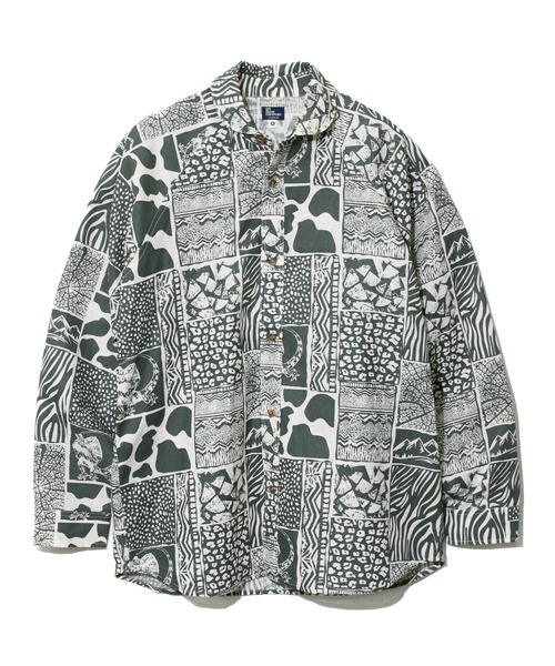 go slow caravan（ゴースローキャラバン）の「ラミーコットン総柄プリントショールカラーシャツ（シャツ/ブラウス・メンズ・その他1/その他4/その他3/その他2・X-LARGE/LARGE/MEDIUM/SMALL）」の2枚目の写真