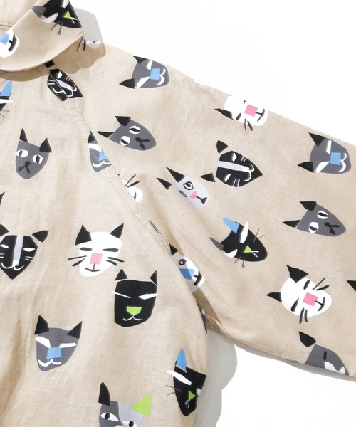 go slow caravan（ゴースローキャラバン）の「ラミーコットン総柄プリントショールカラーシャツ（シャツ/ブラウス・メンズ・その他1/その他4/その他3/その他2・X-LARGE/LARGE/MEDIUM/SMALL）」の8枚目の写真