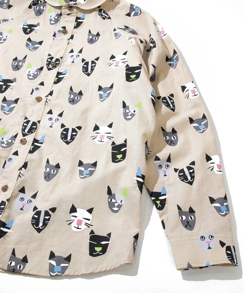 go slow caravan（ゴースローキャラバン）の「ラミーコットン総柄プリントショールカラーシャツ（シャツ/ブラウス・メンズ・その他1/その他4/その他3/その他2・X-LARGE/LARGE/MEDIUM/SMALL）」の10枚目の写真