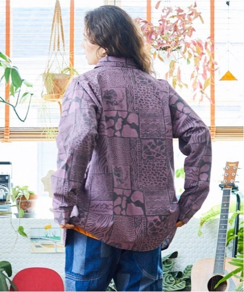 go slow caravan（ゴースローキャラバン）の「ラミーコットン総柄プリントショールカラーシャツ（シャツ/ブラウス・メンズ・その他1/その他4/その他3/その他2・X-LARGE/LARGE/MEDIUM/SMALL）」の20枚目の写真