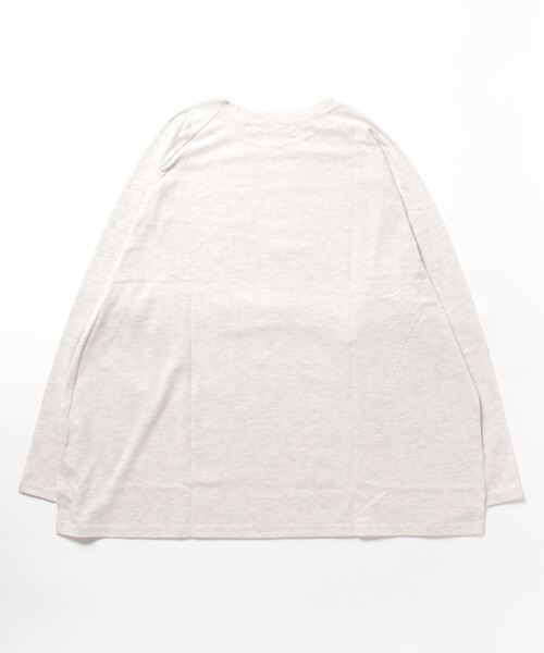 KOBE LETTUCE(コウベレタス)の「フラワープリントラグランBIGロンT(Tシャツ/カットソー・レディース・オフホワイト/ホワイト系/オートミール・FREE)」の15枚目の写真