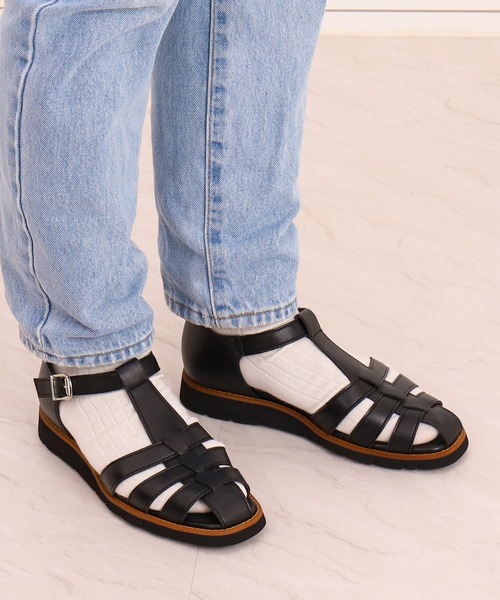 artemis by DIANA（アルテミスバイダイアナ）の「厚底軽量グルカサンダル（サンダル・レディース・クリアブラック/ゴールド/ベージュ/ブラック/ホワイト・XL/S/M/L）」の11枚目の写真