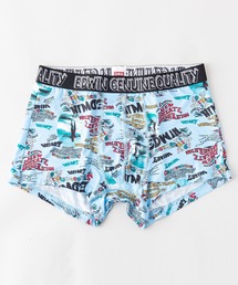 EDWIN（エドウィン）の「【EDWIN/エドウィン】プリント柄 　ボクサーブリーフ 　ボクサーパンツ　ブランドロゴ　ショート丈（ボクサーパンツ）」