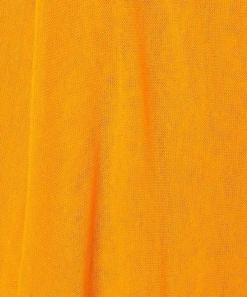 JEANASIS（ジーナシス）の「【YOGA】メッシュLS TEE/904173（Tシャツ/カットソー・レディース・ホワイト/ブラック/オレンジ・FREE）」の7枚目の写真