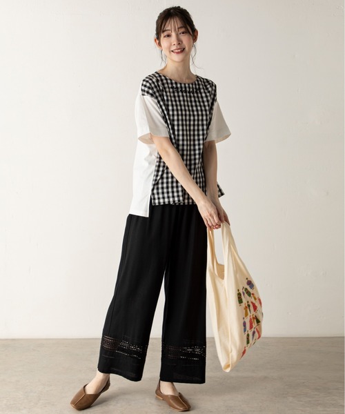 MILLION CARATS（ミリオンカラッツ）の「【MOTTAINAI】総柄エコバッグ（エコバッグ/サブバッグ・レディース・オフホワイト・FREE）」の3枚目の写真