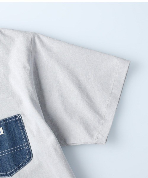 Lee(リー)の「【Lee】デニムポケット Tシャツ(Tシャツ/カットソー・メンズ・グレー・M/L/XL)」の5枚目の写真