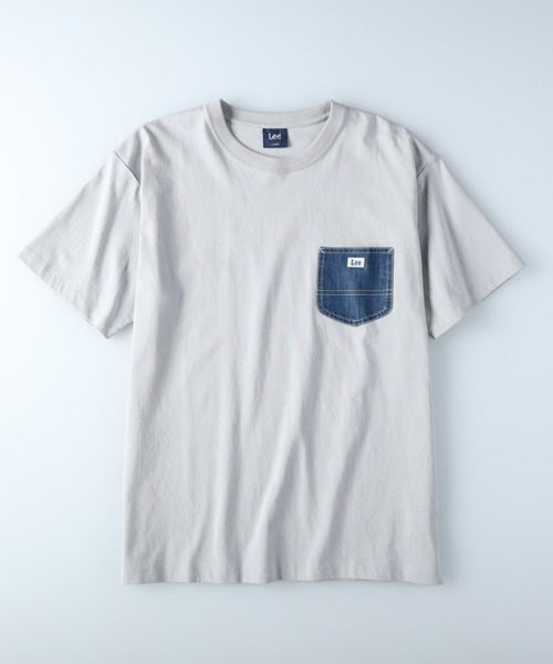 Lee(リー)の「【Lee】デニムポケット Tシャツ(Tシャツ/カットソー・メンズ・グレー・M/L/XL)」の8枚目の写真