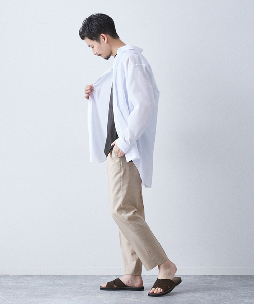 Healthknit（ヘルスニット）の「【Healthknit / ヘルスニット】別注スリーブレス Tシャツ（Tシャツ/カットソー・メンズ・ホワイト/チャコールグレー/ブラック/イエロー・MEDIUM/LARGE）」の7枚目の写真