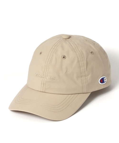 Champion（チャンピオン）の「【Champion(チャンピオン）】タイプライターCAP（キャップ・レディース・カーキ/アイボリー/ベージュ/ネイビー・FREE）」の2枚目の写真