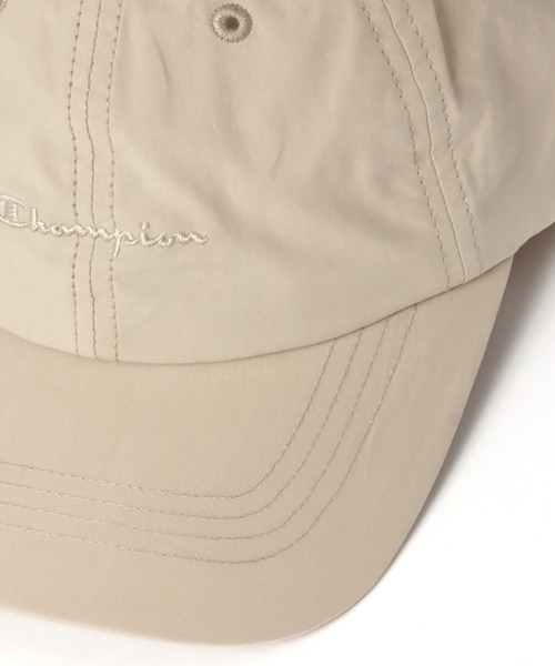 Champion（チャンピオン）の「【Champion(チャンピオン）】タイプライターCAP（キャップ・レディース・カーキ/アイボリー/ベージュ/ネイビー・FREE）」の9枚目の写真