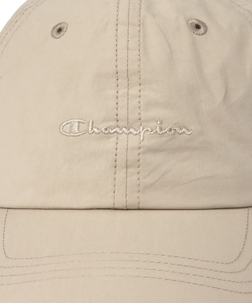 Champion（チャンピオン）の「【Champion(チャンピオン）】タイプライターCAP（キャップ・レディース・カーキ/アイボリー/ベージュ/ネイビー・FREE）」の10枚目の写真