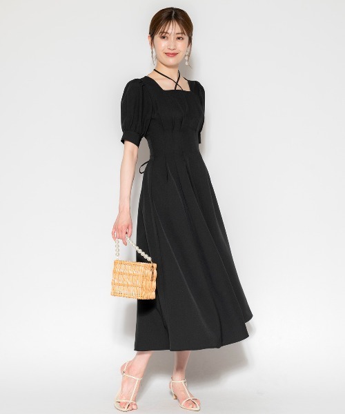 【美品】AND COUTURE ホルターワンピース 美品】AND COUTURE ホルターワンピース