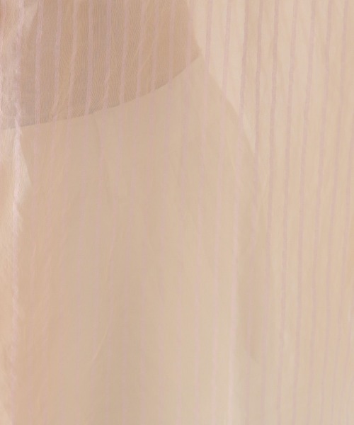 repipi armario（レピピ アルマリオ）の「シアーストライプシャツ（シャツ/ブラウス・キッズ・ホワイト/ライム/オレンジ・SMALL/MEDIUM/LARGE）」の16枚目の写真