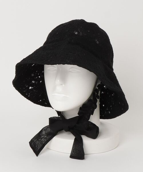 iris47 petal hat ブラック　美品 IRIS47 帽子 ハット 「IRIS 47」petal HAT レディース : ZOZOTOWN