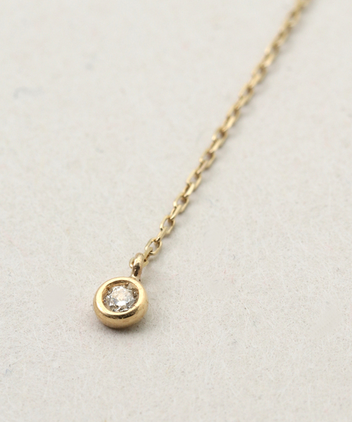 IENA（イエナ）の「【les bonbon/ル ボンボン】diamond long chain pirce sing ピアス(片耳)（ピアス（片耳用）・レディース・ゴールド・FREE）」の7枚目の写真