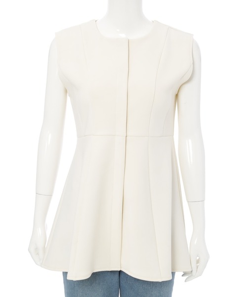 fifth（フィフス）の「ドライタッチペプラムフレアトップス（Tシャツ/カットソー・レディース・ブラック/アイボリー・M）」の11枚目の写真