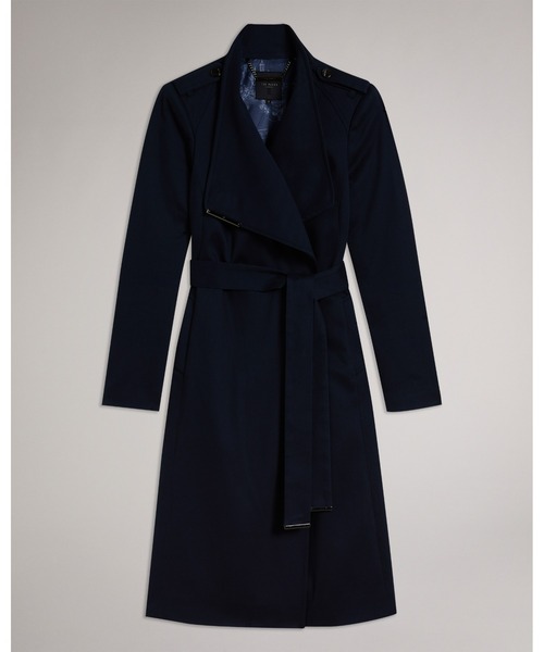 Ted Baker(テッドベーカー)の「ROSINA ラップスタイル トレンチコート(トレンチコート・レディース・ダークブルー・3/2/1/0)」の7枚目の写真