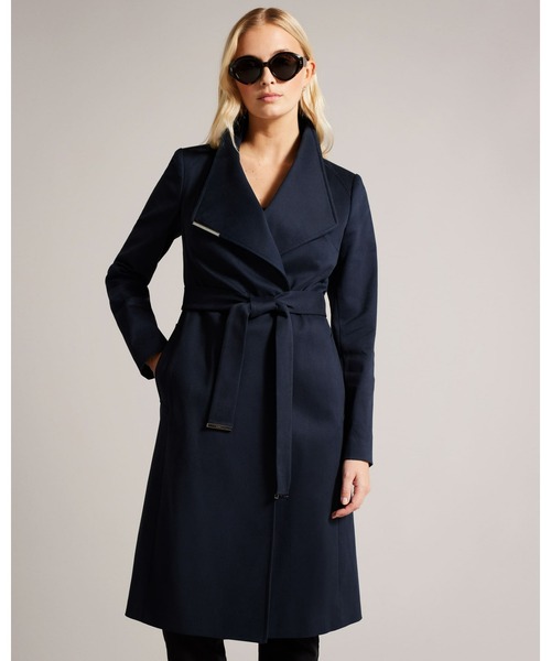 Ted Baker(テッドベーカー)の「ROSINA ラップスタイル トレンチコート(トレンチコート・レディース・ダークブルー・3/2/1/0)」の10枚目の写真