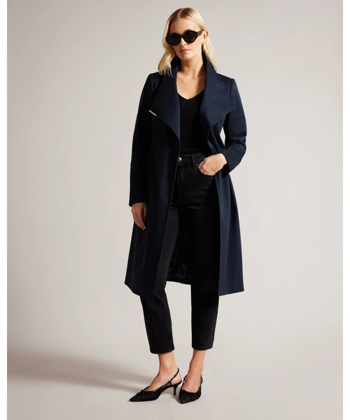 Ted Baker(テッドベーカー)の「ROSINA ラップスタイル トレンチコート(トレンチコート・レディース・ダークブルー・3/2/1/0)」の13枚目の写真