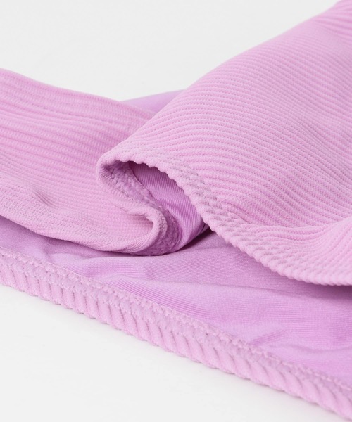 BILLABONG（ビラボン）の「BILLABONG　HIGH NECK LOGO BIKINI（水着・レディース・ピンク/ブラック・MEDIUM）」の8枚目の写真