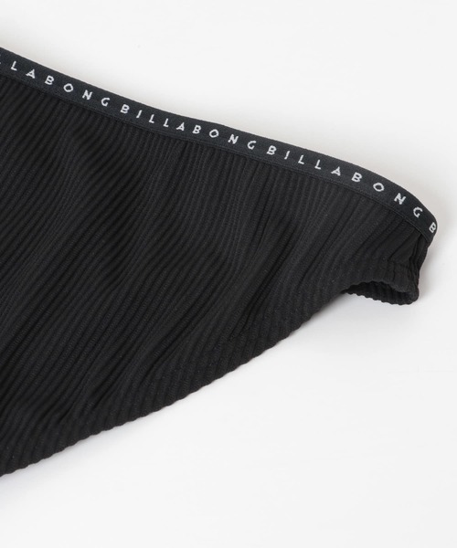 BILLABONG（ビラボン）の「BILLABONG　HIGH NECK LOGO BIKINI（水着・レディース・ピンク/ブラック・MEDIUM）」の3枚目の写真