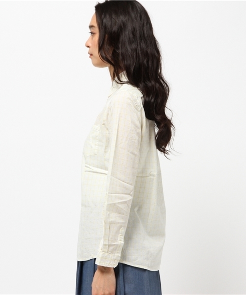 OUTLET（アウトレット）の「【CIAOPANIC TYPY】ウィンドペンカシュクールシャツ（シャツ/ブラウス・レディース・イエロー・MEDIUM）」の3枚目の写真