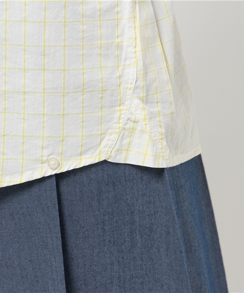 OUTLET（アウトレット）の「【CIAOPANIC TYPY】ウィンドペンカシュクールシャツ（シャツ/ブラウス・レディース・イエロー・MEDIUM）」の8枚目の写真