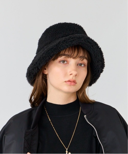 Chapeau d' O（シャポードオー）の「Chapeau d' O Color Boa Bucket