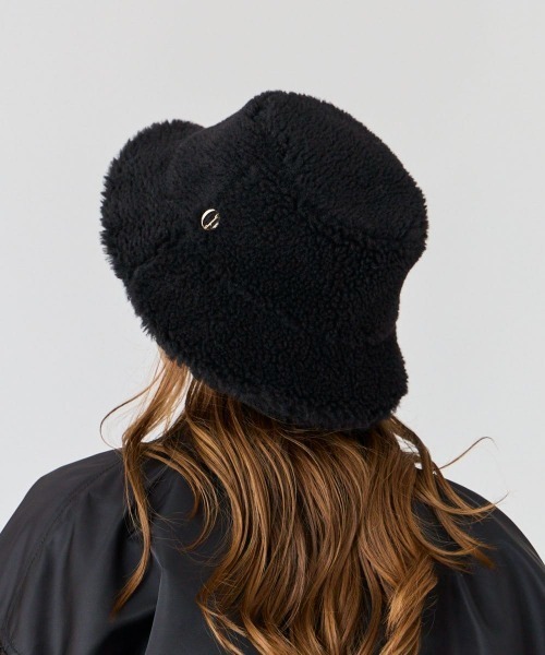 Chapeau d' O（シャポードオー）の「Chapeau d' O Color Boa Bucket