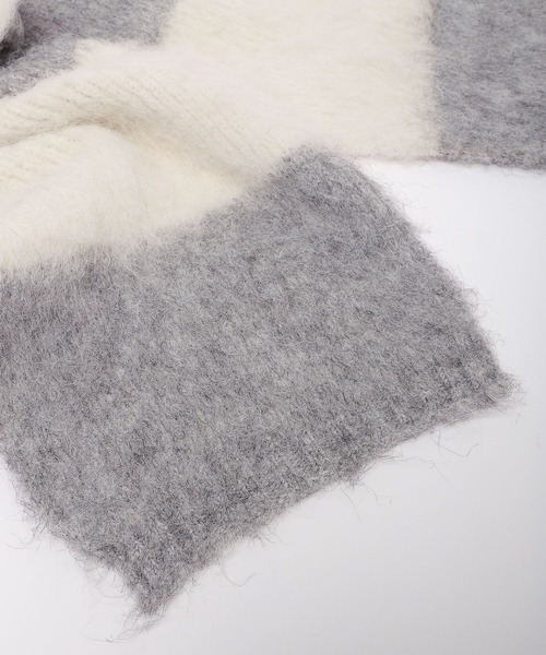 LOWRYS FARM（ローリーズファーム）の「ボーダーマフラー　 970834（マフラー・キッズ・グレー/ピンク/ブルー・FREE）」の10枚目の写真