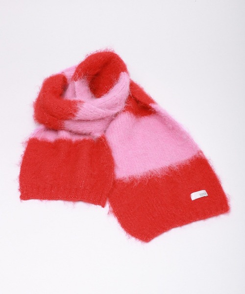 LOWRYS FARM（ローリーズファーム）の「ボーダーマフラー　 970834（マフラー・キッズ・グレー/ピンク/ブルー・FREE）」の12枚目の写真