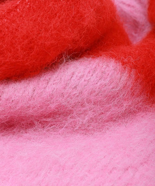 LOWRYS FARM（ローリーズファーム）の「ボーダーマフラー　 970834（マフラー・キッズ・グレー/ピンク/ブルー・FREE）」の9枚目の写真