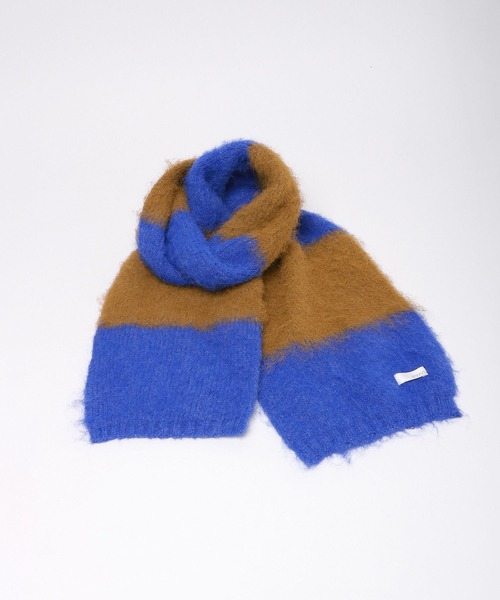 LOWRYS FARM（ローリーズファーム）の「ボーダーマフラー　 970834（マフラー・キッズ・グレー/ピンク/ブルー・FREE）」の5枚目の写真