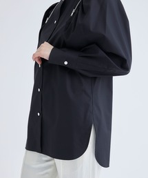 CINOH（チノ）の「【CINOH/チノ】SUPIMA C/PE/PU PUFF SHOULDER SHIRT