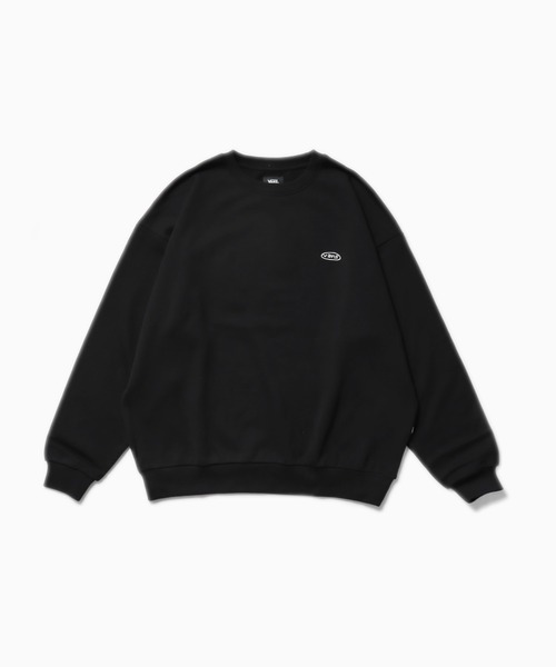 VANS(バンズ)の「VANS/ヴァンズ M Mini Logo Big C SWT スウェット(スウェット・メンズ・ブラック/イエロー/ネイビー・L/M/XL)」の1枚目の写真