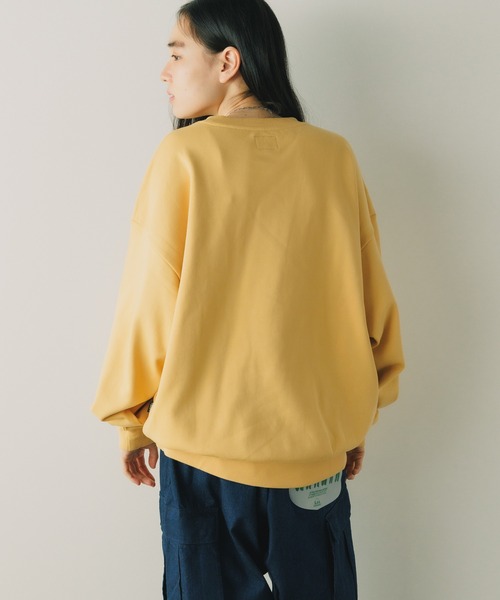 VANS(バンズ)の「VANS/ヴァンズ M Mini Logo Big C SWT スウェット(スウェット・メンズ・ブラック/イエロー/ネイビー・L/M/XL)」の17枚目の写真