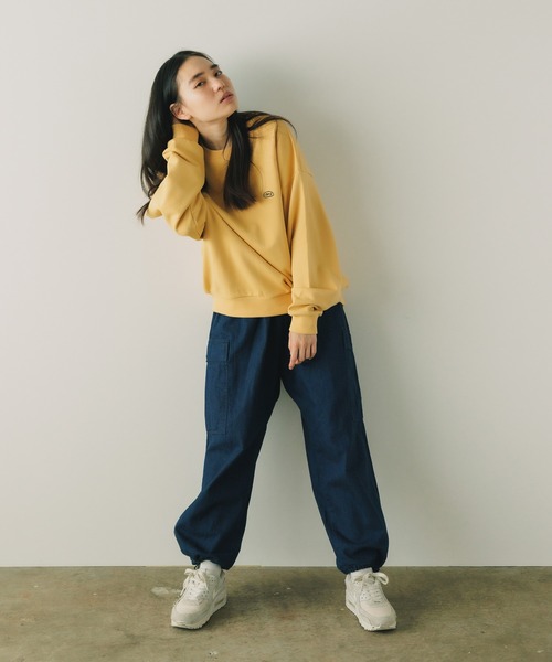 VANS(バンズ)の「VANS/ヴァンズ M Mini Logo Big C SWT スウェット(スウェット・メンズ・ブラック/イエロー/ネイビー・L/M/XL)」の18枚目の写真