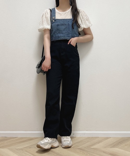 Cham.（チャム）の「ボリューム袖フラワートップス（シャツ/ブラウス・レディース・オフホワイト・F）」の4枚目の写真