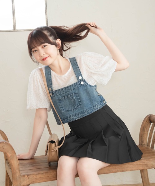 Cham.（チャム）の「ボリューム袖フラワートップス（シャツ/ブラウス・レディース・オフホワイト・F）」の11枚目の写真
