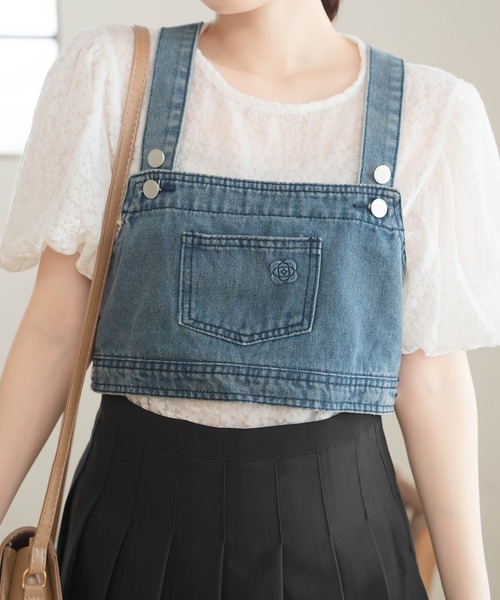 Cham.（チャム）の「ボリューム袖フラワートップス（シャツ/ブラウス・レディース・オフホワイト・F）」の12枚目の写真