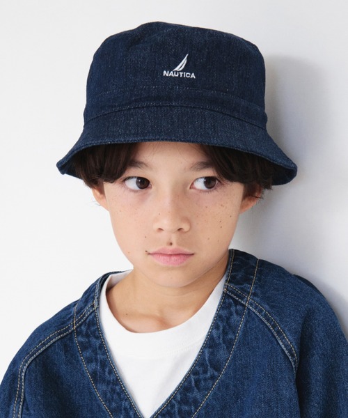 NAUTICA(ノーティカ)の「【NAUTICA/ノーティカ】バケットハット(ハット・キッズ・ネイビー・M)」の1枚目の写真