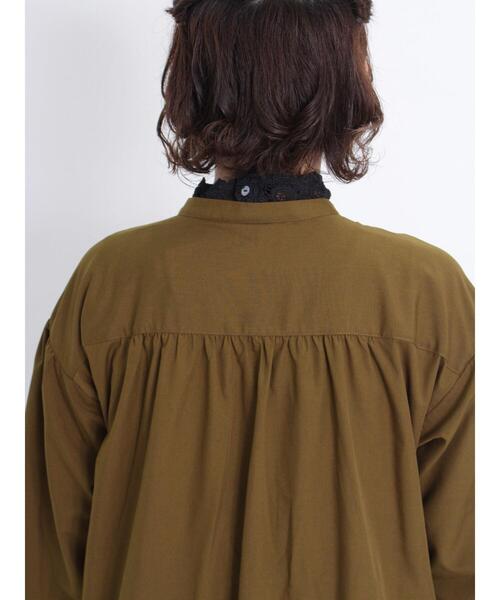 Samansa Mos2（サマンサ モスモス）の「◎パール釦ワンピース（ワンピース・レディース・ブラウン/ブラック/オフホワイト・F）」の14枚目の写真