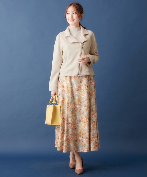 【セール】フェイクスエードライダースジャケット（ライダースジャケット）｜alotta（アロッタ）