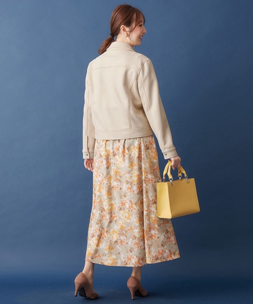 【セール】フェイクスエードライダースジャケット（ライダースジャケット）｜alotta（アロッタ）