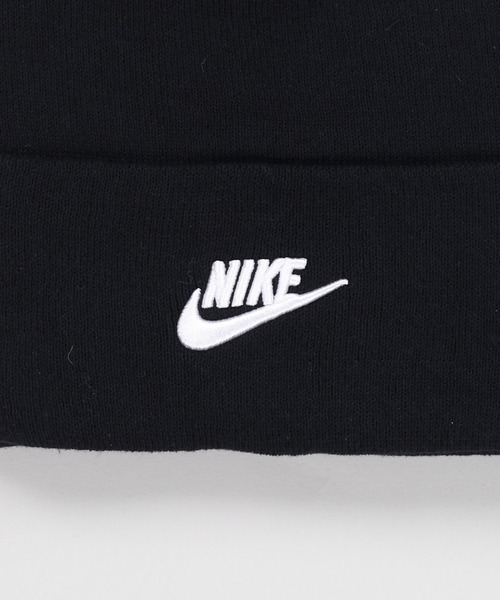 NIKE（ナイキ）の「【NIKE / ナイキ】ロングニットキャップ（ニットキャップ/ビーニー・メンズ・ブラック・ONESIZE）」の3枚目の写真