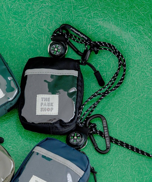 THE PARK SHOP（ザパークショップ）の「【THE PARK SHOP（ザ パーク ショップ）】シティパークキーポケット（キーケース/キーアクセサリー・キッズ・オリーブ/ネイビー/グリーン/ブラック・FREE）」の2枚目の写真