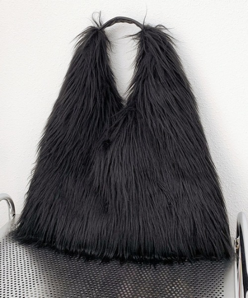 deux amour（ドゥーザムール）の「ファートートバッグ（ショルダーバッグ・レディース・ブラック/ブルー/ピンク/ベージュ・FREE）」の10枚目の写真